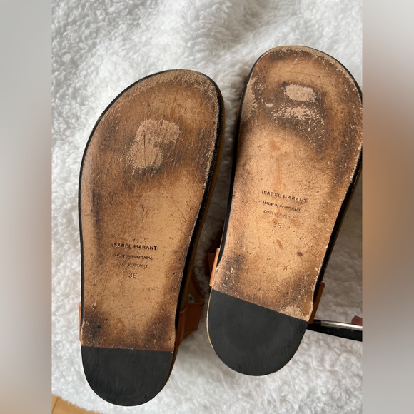 Isabel Marant Enavy Embellished Flat Sandals - Picture 8 of 8